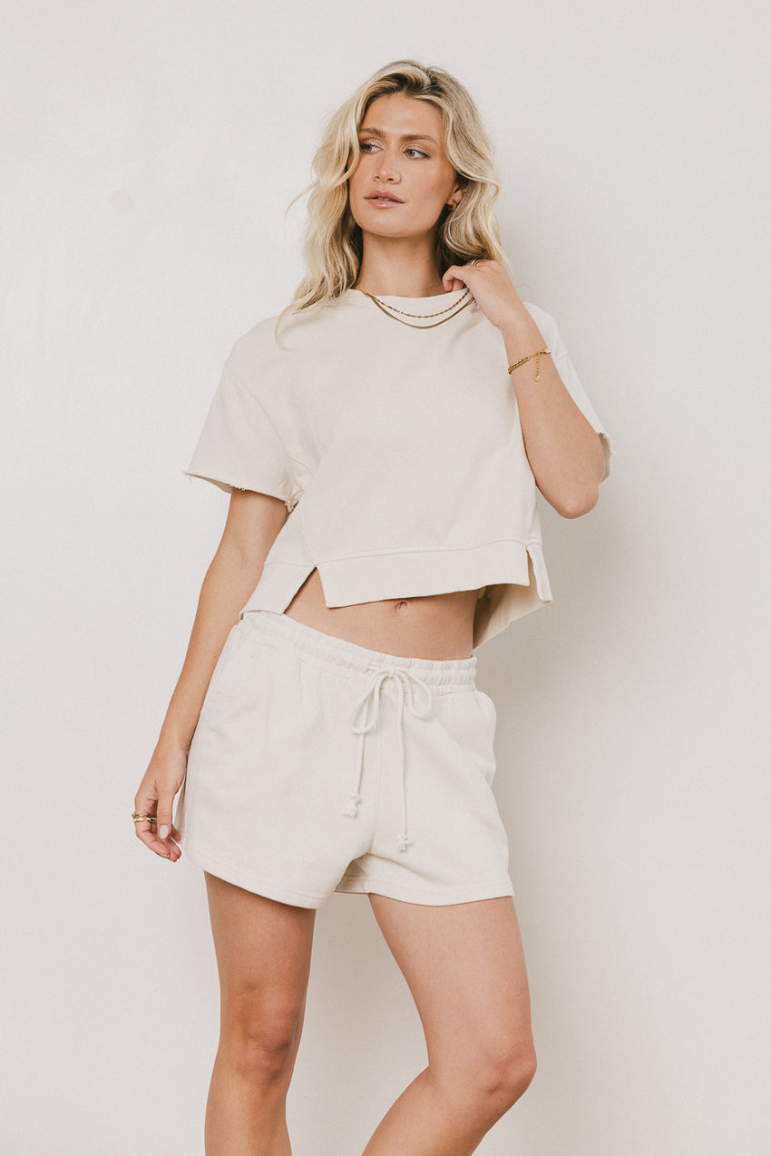 Willa Knit Top in Cream - FINAL SALE