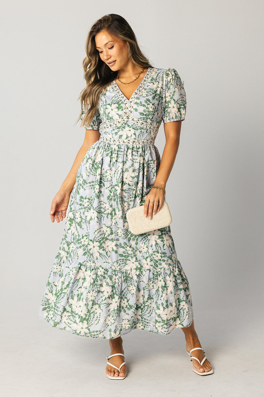 Teo Floral Maxi Dress - FINAL SALE