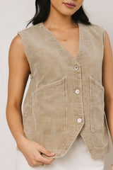 Devon Corduroy Vest - FINAL SALE
