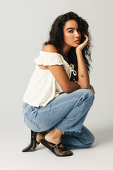 Theo Cropped Wide Leg Jeans - FINAL SALE