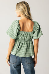 Wilder Blouse in Sage - FINAL SALE