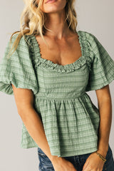 Wilder Blouse in Sage - FINAL SALE