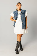 Penn Bow Mini Dress - FINAL SALE