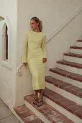 Bell Ruffle Maxi Dress - FINAL SALE