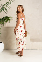 Faith Floral Midi Dress - FINAL SALE