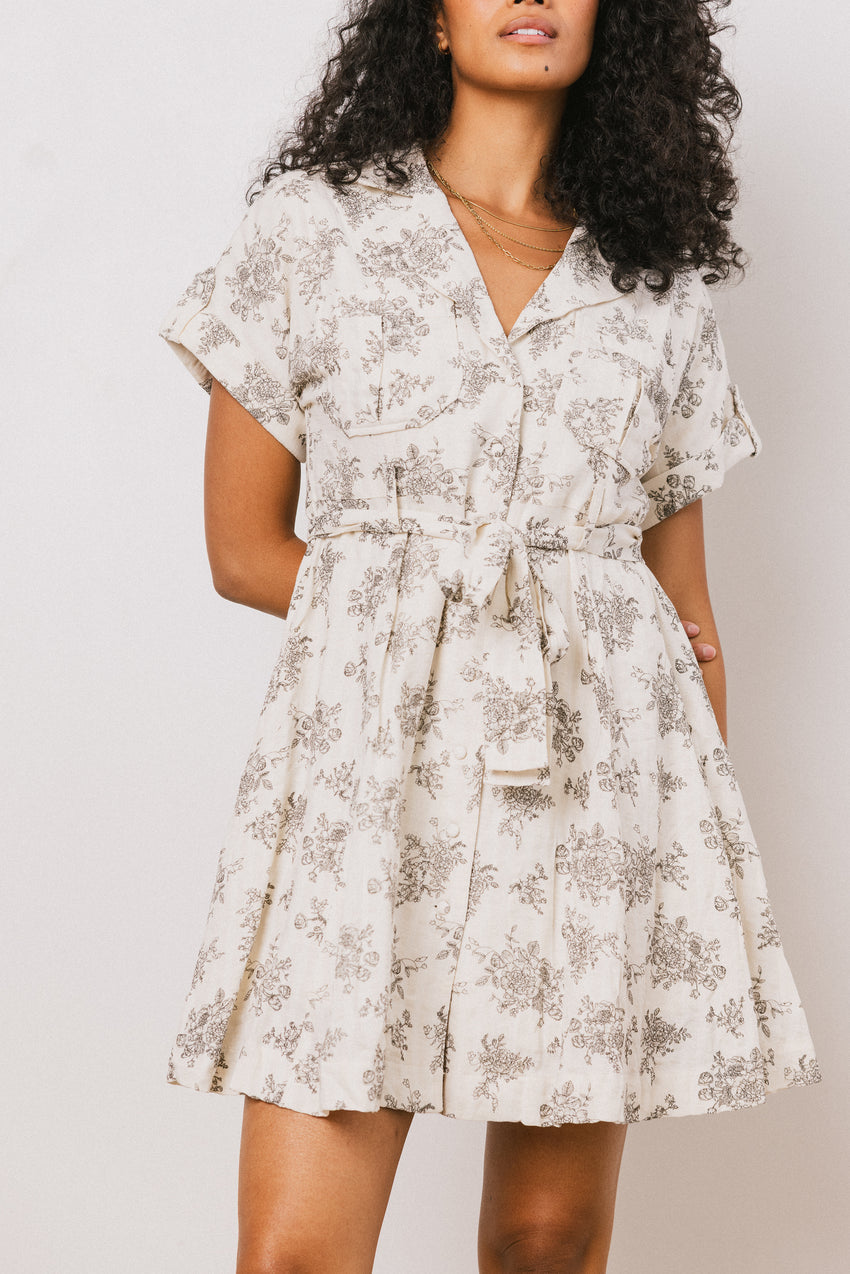 Morgan Floral Mini Dress - FINAL SALE