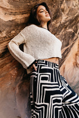 Robin Knit Sweater in Oatmeal - FINAL SALE