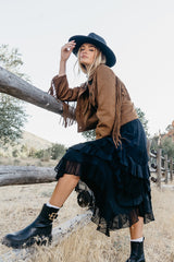 Megan Tiered Midi Skirt - FINAL SALE