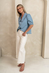 Charlie Denim Button Up - FINAL SALE
