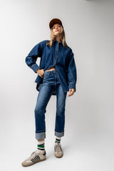 Elliot Cuffed Straight Leg Jeans - FINAL SALE