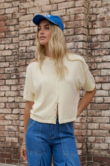 Camila Sweater in Butter Yellow - FINAL SALE