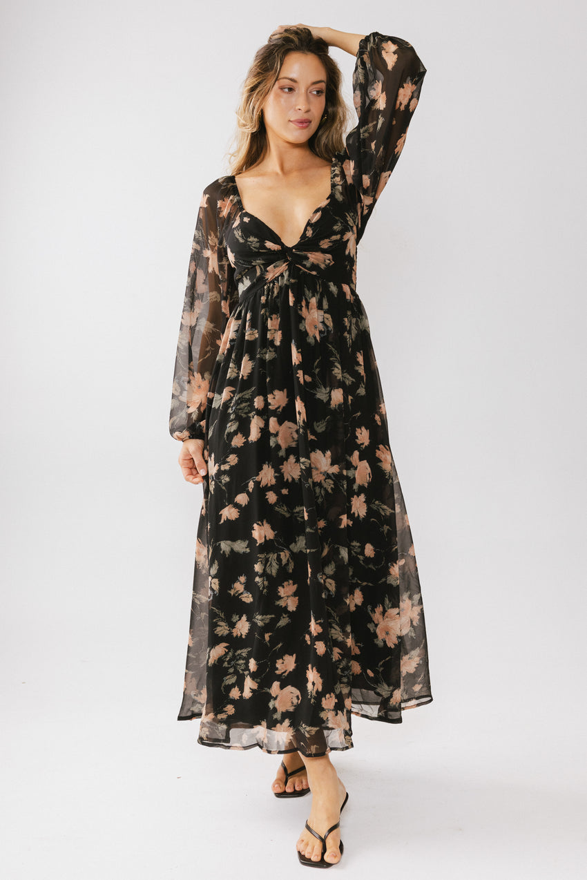Chance Floral Maxi Dress - FINAL SALE