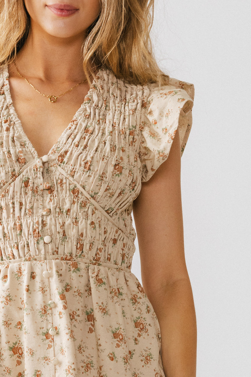 Kayce Floral Mini Dress - FINAL SALE