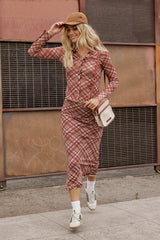 Pinot Plaid Blouse - FINAL SALE