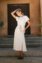 Saxton Maxi Dress in Bone - FINAL SALE