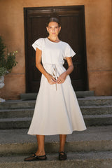 Saxton Maxi Dress in Bone - FINAL SALE