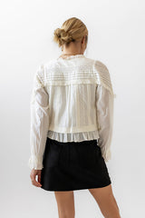 True Ruffle Blouse - FINAL SALE