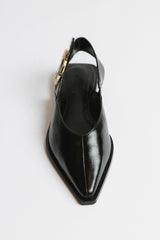 Steve Madden Shay Slingback Flats in Black - FINAL SALE