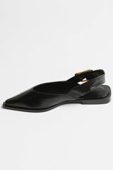 Steve Madden Shay Slingback Flats in Black - FINAL SALE