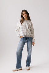 Davis Knit Jacket in Grey