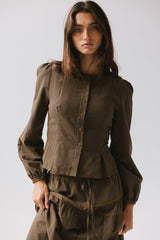 Keira Gingham Blouse - FINAL SALE