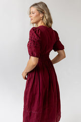 Tammia Ric Rac Midi Dress - FINAL SALE