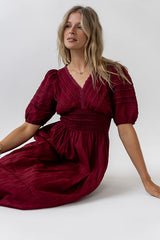 Tammia Ric Rac Midi Dress - FINAL SALE