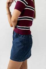 Saylor Denim Mini Skirt - FINAL SALE