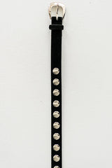 Lilah Studded Belt in Black