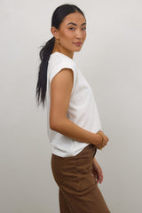 Arlo Top in White - FINAL SALE