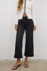 Kayden Cuffed Wide Leg Jeans - FINAL SALE
