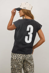 Vinnie Muscle Tee in Black - FINAL SALE