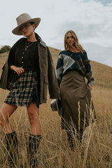 Haven Plaid Mini Skort - FINAL SALE