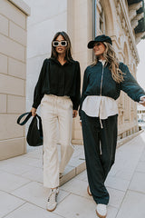 Valeria Striped Bomber Jacket - FINAL SALE