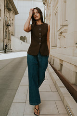 Lena Oversized Denim Pants - FINAL SALE
