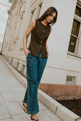 Lena Oversized Denim Pants - FINAL SALE