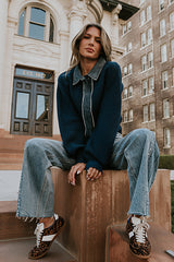 Joselyn Contrast Top - FINAL SALE