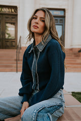 Joselyn Contrast Top - FINAL SALE