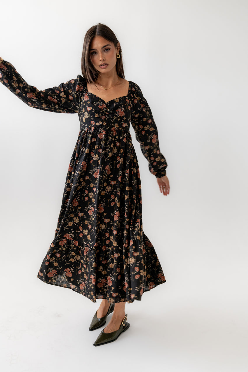 Michelle Floral Maxi Dress - FINAL SALE