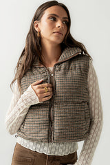 Brielle Puffer Vest in Black - FINAL SALE