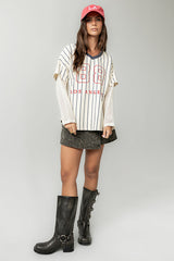Home Run Oversized Tee - FINAL SALE