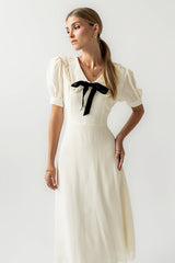 Maren Collared Midi Dress - FINAL SALE