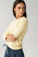 Makayla Shirt in Yellow - FINAL SALE