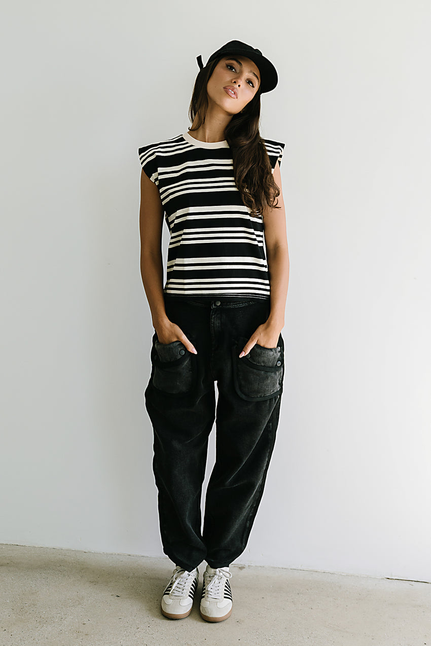 Maria Striped Top - FINAL SALE