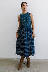 Jasmine Denim Midi Dress - FINAL SALE
