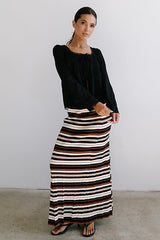 Anne Striped Maxi Skirt - FINAL SALE