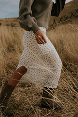 Kenyen Lace Maxi Skirt - FINAL SALE