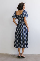 Kasey Plaid Midi Dress - FINAL SALE