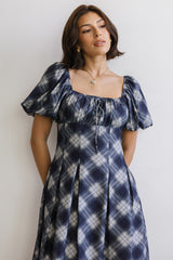 Kasey Plaid Midi Dress - FINAL SALE