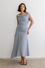 Trina Asymmetrical Midi Dress - FINAL SALE